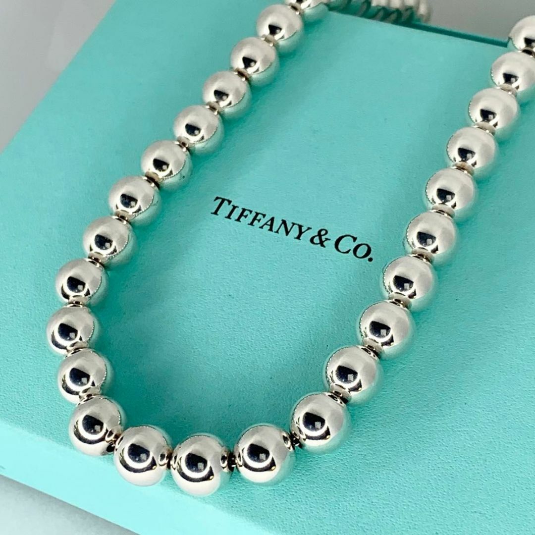 Tiffany & Co.(ティファニー)のティファニー グラジュエイテッド ハードウェア ボール ネックレス 希少 di1 レディースのアクセサリー(ネックレス)の商品写真