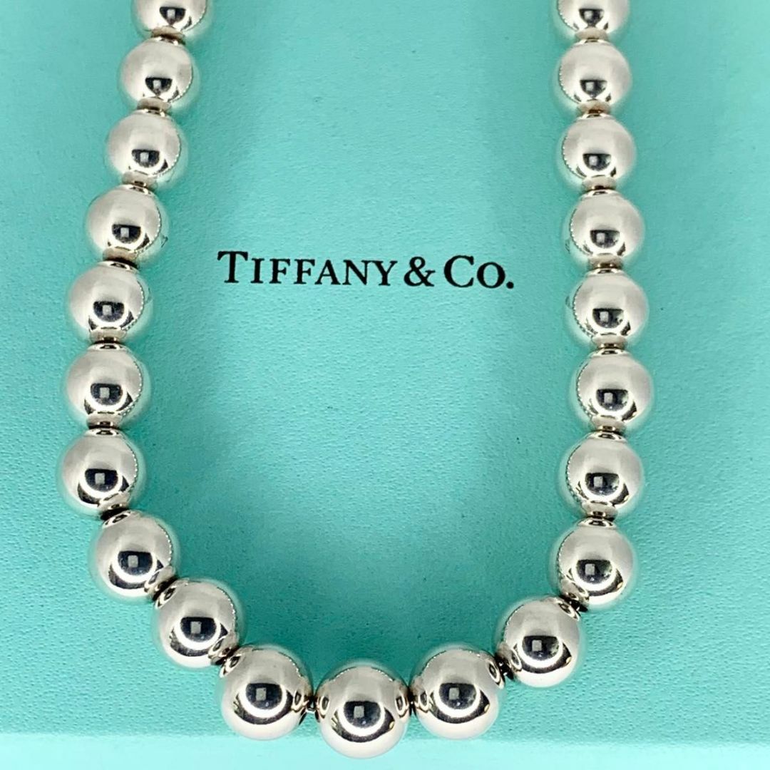 Tiffany & Co.(ティファニー)のティファニー グラジュエイテッド ハードウェア ボール ネックレス 希少 di1 レディースのアクセサリー(ネックレス)の商品写真