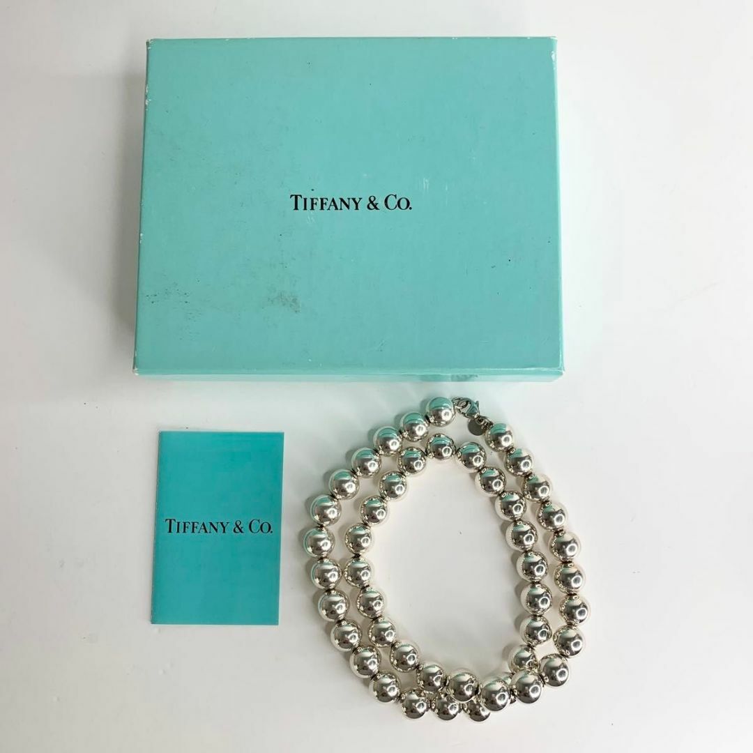 Tiffany & Co.(ティファニー)のティファニー グラジュエイテッド ハードウェア ボール ネックレス 希少 di1 レディースのアクセサリー(ネックレス)の商品写真