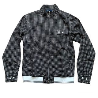 フレッドペリー(FRED PERRY)のFRED PERRY フレッドペリー　総ドット柄ジップブルゾンＭ(ブルゾン)