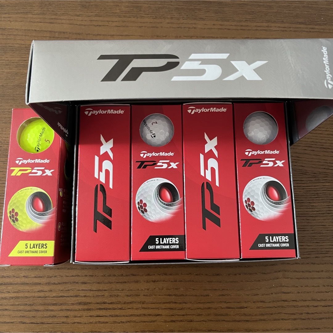 TaylorMade(テーラーメイド)のテーラーメイド TP5x ゴルフボール スポーツ/アウトドアのゴルフ(その他)の商品写真