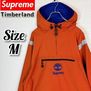 シュプリーム(Supreme)の【極美品】supreme Timberland コラボ アノラックパーカー(パーカー)