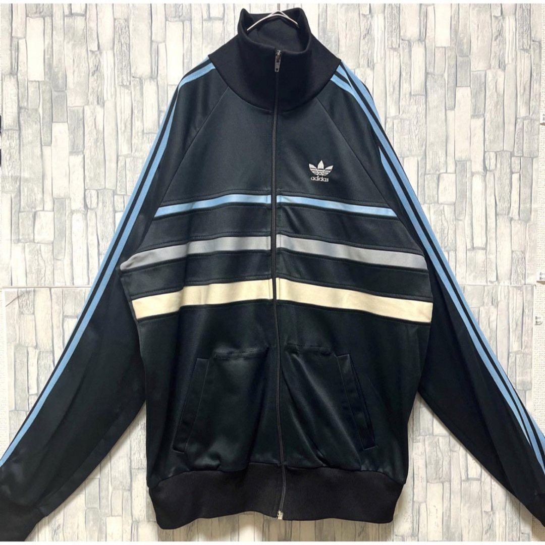 adidas(アディダス)のオールドアディダス トラックジャケット XL VENTEX 70s-80s メンズのトップス(ジャージ)の商品写真