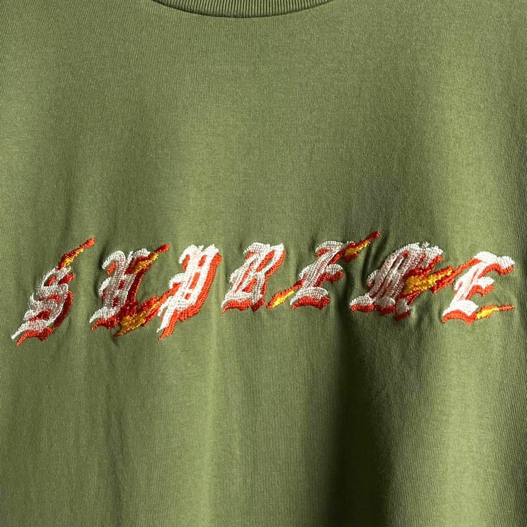 Supreme(シュプリーム)の【極美品　即完売モデル】シュプリーム☆センター刺繍ロゴ入り半袖Tシャツ メンズのトップス(Tシャツ/カットソー(半袖/袖なし))の商品写真