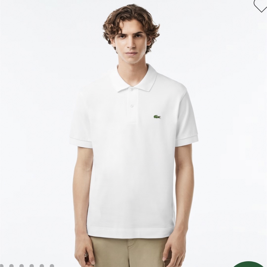 LACOSTE(ラコステ)の新品Lacoste ラコステクラシックフィット半袖 L サイズ 日本未発売 メンズのトップス(ポロシャツ)の商品写真