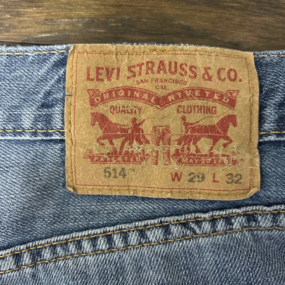 Levi's(リーバイス)のリーバイス514  メンズデニム　29インチ メンズのパンツ(デニム/ジーンズ)の商品写真