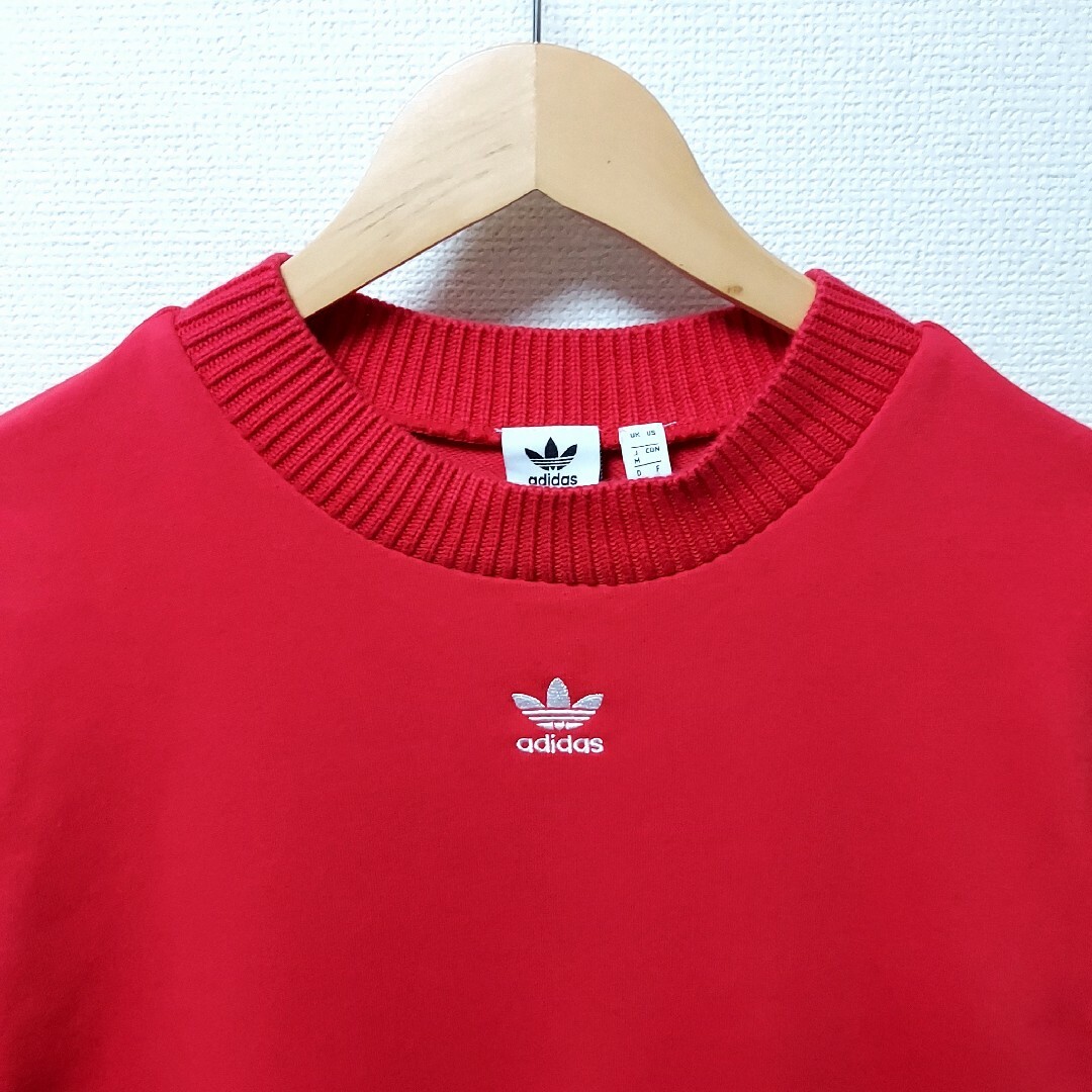 adidas(アディダス)のadidas　アディダス　オリジナルス　レディース　Ｍサイズ　半袖　ロング丈 レディースのトップス(トレーナー/スウェット)の商品写真