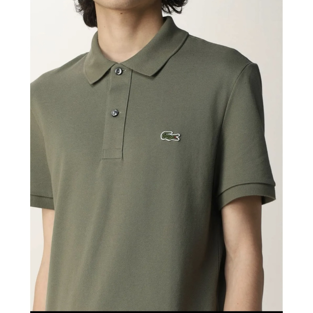 LACOSTE(ラコステ)の新品Lacoste ラコステ.  クラシックフィット半袖L サイズ 日本未発売 メンズのトップス(ポロシャツ)の商品写真