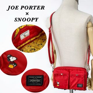 【極レア】JOE PORTER × SNOOPY / ショルダーバッグ レッド