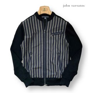 ジョンバルベイトス(John Varvatos)のJohn Varvatos /ランウェイモデル/ダブルジップジャケット(ブルゾン)