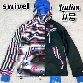 93【美品】SWIVEL ディズニー ミッキー スノボウェア ジャケット(ウエア/装備)