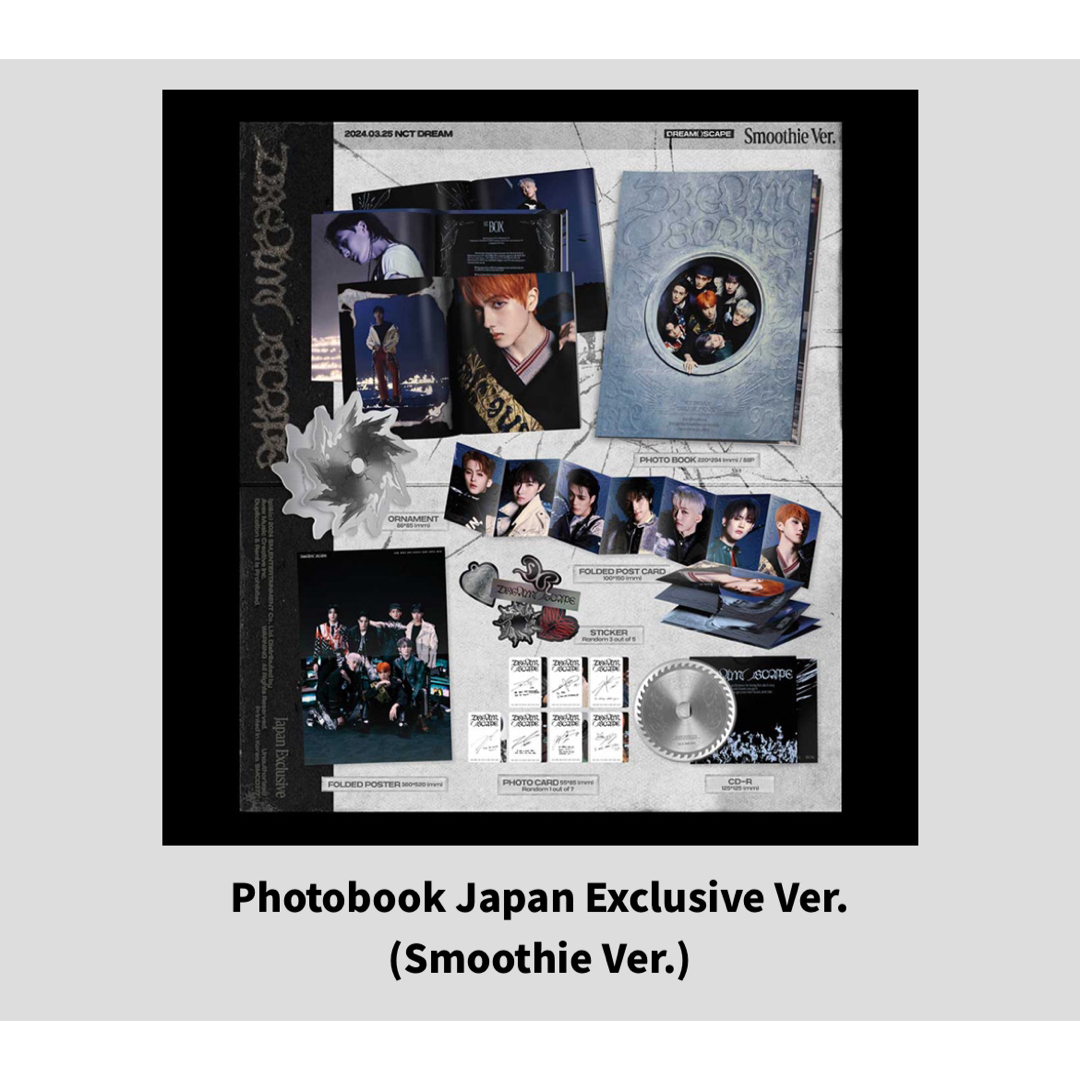 NCT DREAM SCAPE アルバム フォトブック CD 2冊セット エンタメ/ホビーのCD(K-POP/アジア)の商品写真