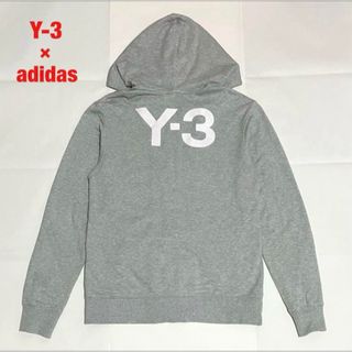 Y-3 - 【希少】Y-3×adidas　ジップアップパーカー　コラボ　ビッグロゴ