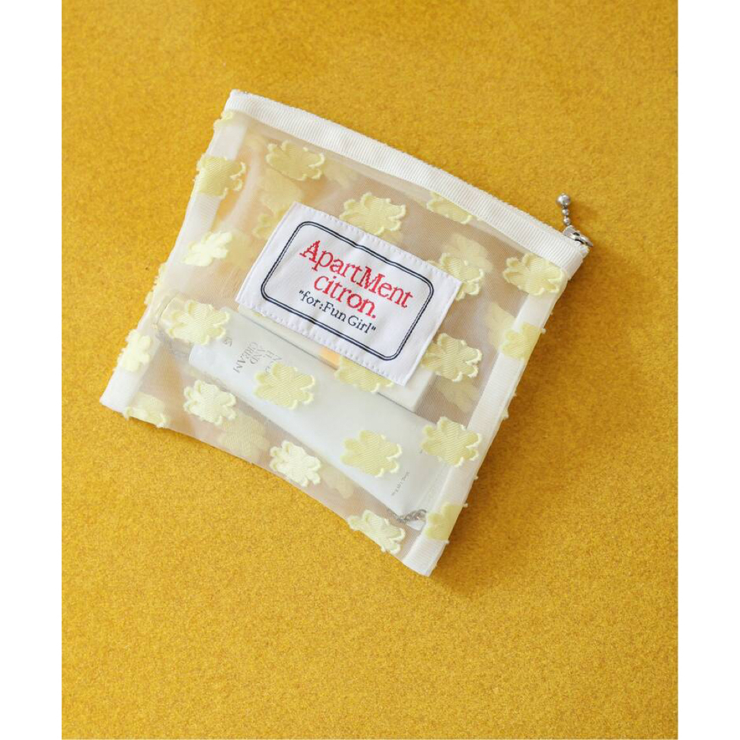 SLOBE IENA(スローブイエナ)のSLOBE citron. S/S Flower mini pouch レディースのファッション小物(ポーチ)の商品写真