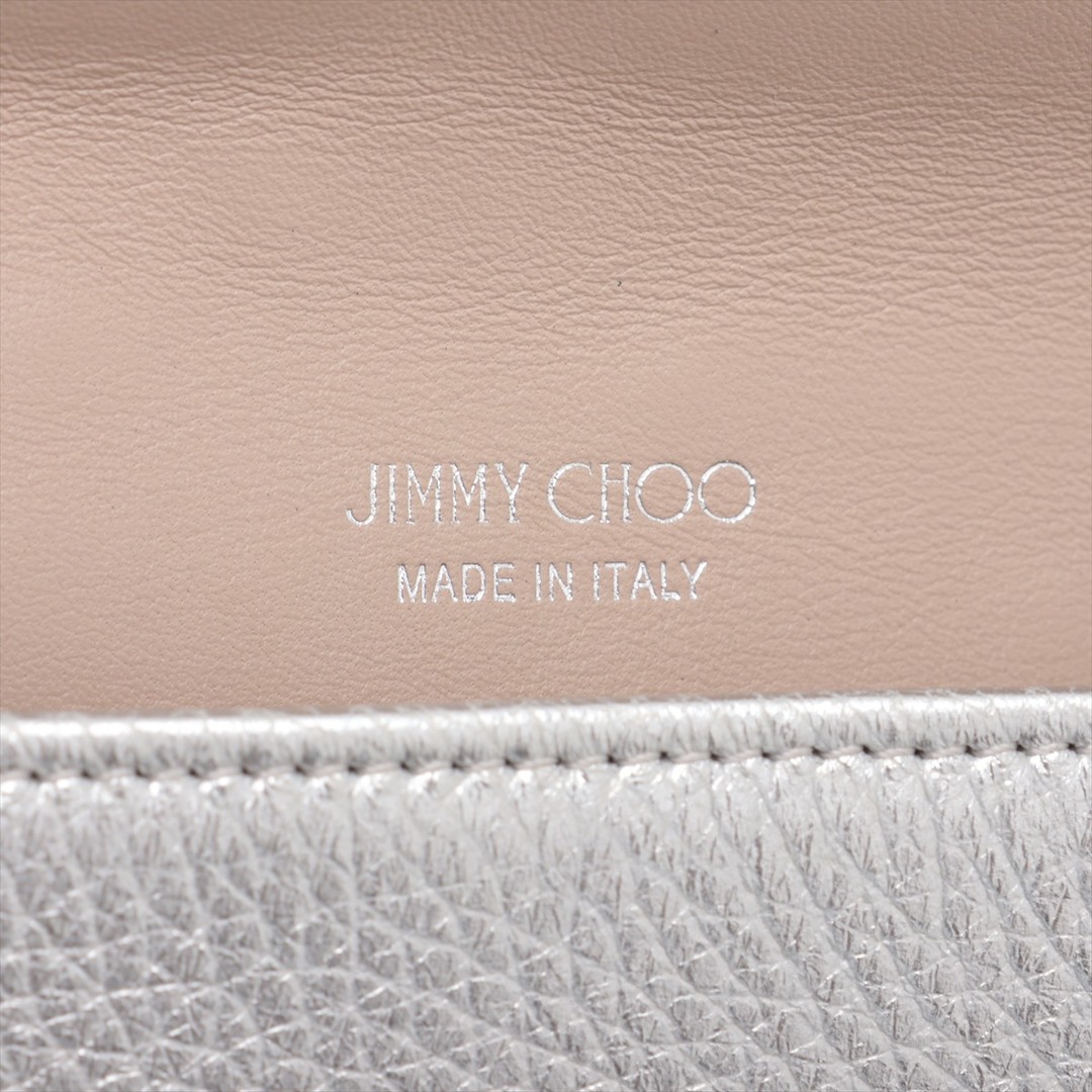 JIMMY CHOO(ジミーチュウ)のジミーチュウ  レザー  シルバー レディース ショルダーバッグ レディースのバッグ(ショルダーバッグ)の商品写真