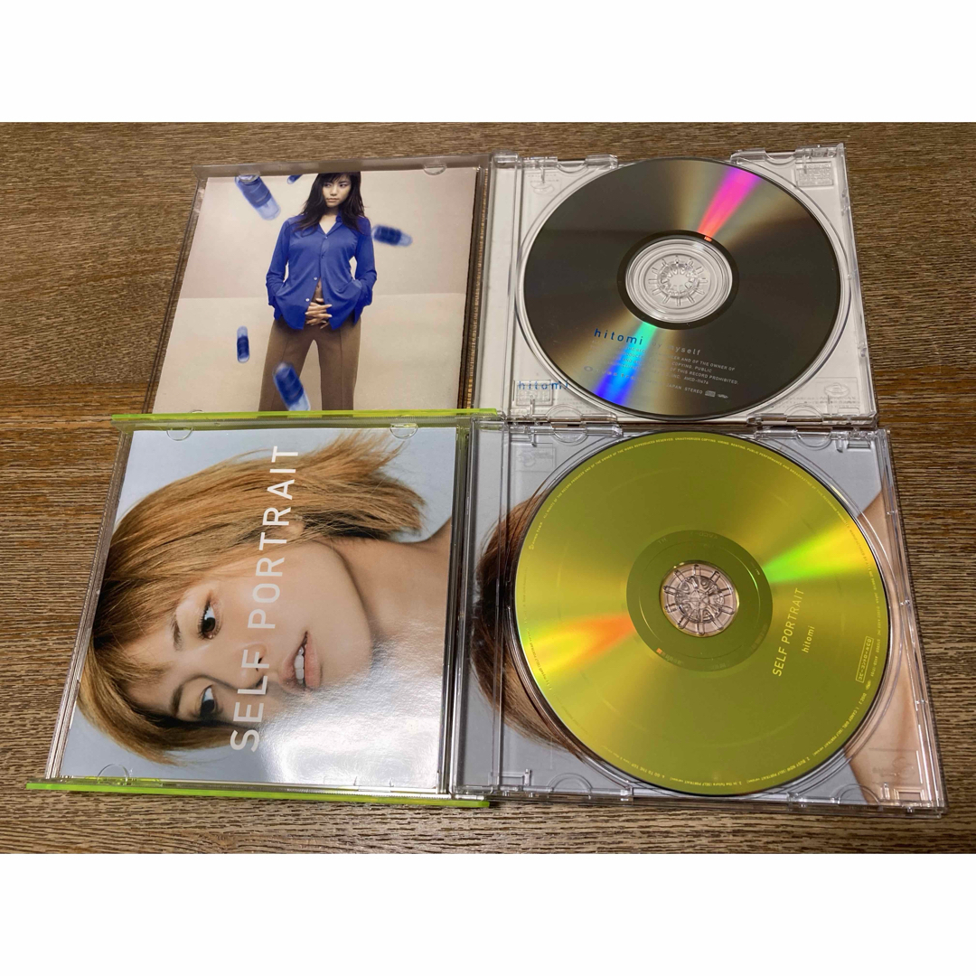 hitomi/ベストアルバム「SELF PORTRAIT」／by myself エンタメ/ホビーのCD(ポップス/ロック(邦楽))の商品写真