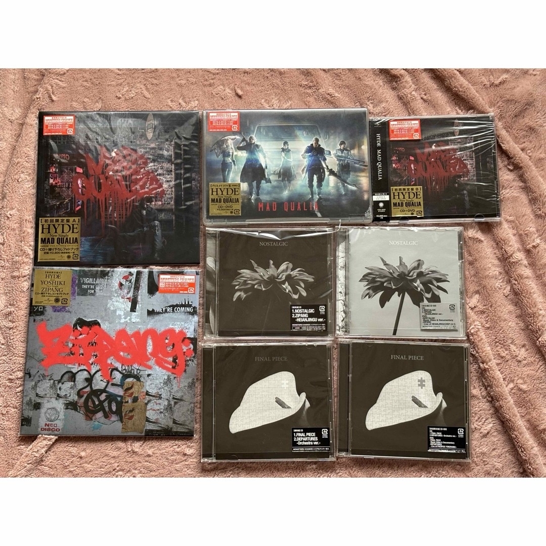L'Arc~en~Ciel - HYDE CD Blu-ray 初回限定盤 ANTI DVD まとめ L'Arc~en~Ciel - HYDE CD Blu-ray 初回限定盤 ANTI DVD まとめ