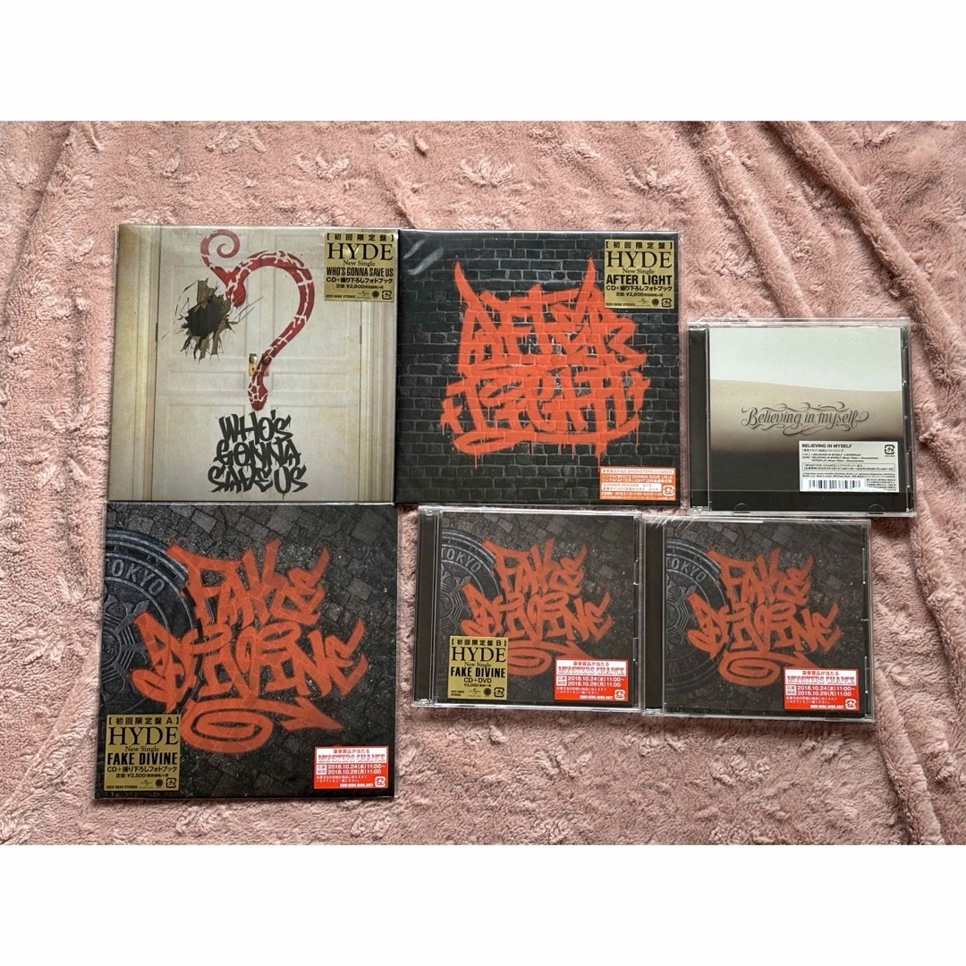 L'Arc~en~Ciel - HYDE CD Blu-ray 初回限定盤 ANTI DVD まとめ L'Arc~en~Ciel - HYDE CD Blu-ray 初回限定盤 ANTI DVD まとめ