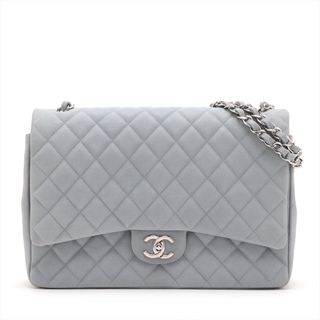 シャネル(CHANEL)のシャネル  キャビアスキン  グレー レディース ショルダーバッグ(ショルダーバッグ)