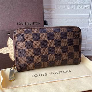 ルイヴィトン(LOUIS VUITTON)のルイヴィトン ダミエ コンパクト ジッピーウォレット 長財布 オーガナイザー(財布)