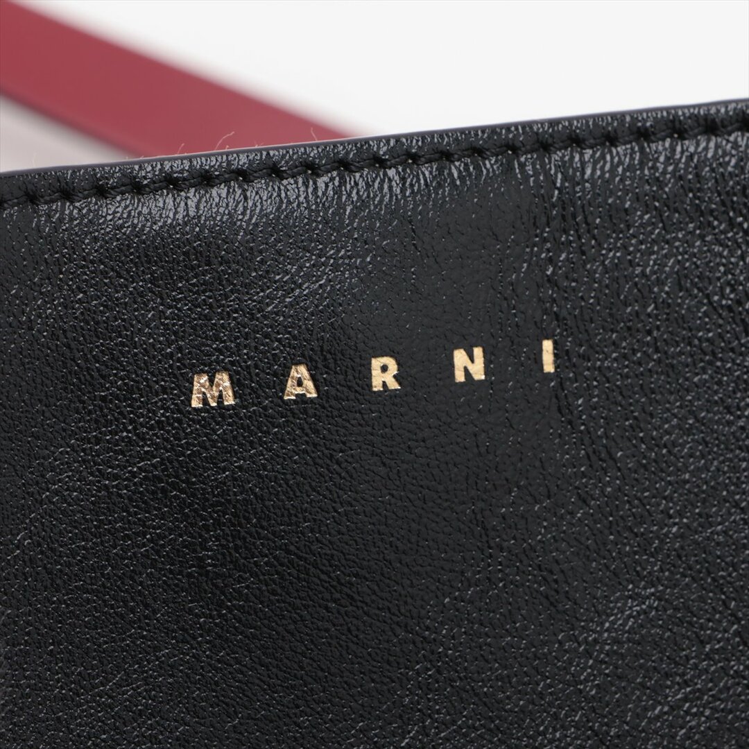 Marni(マルニ)のマルニ  レザー  ブラック レディース ショルダーバッグ レディースのバッグ(ショルダーバッグ)の商品写真