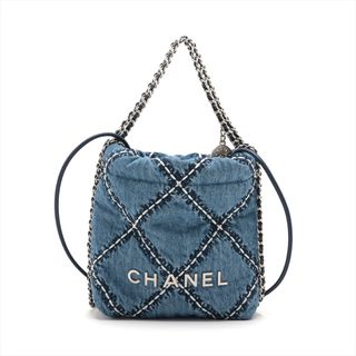 シャネル(CHANEL)のシャネル  デニム  ブルー レディース ショルダーバッグ(ショルダーバッグ)