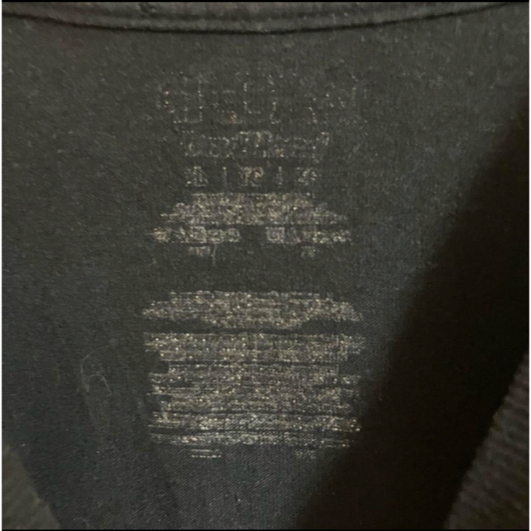 スカルオールドデザインビッグプリントTシャツガイコツtシャツオーバーサイズ メンズのトップス(Tシャツ/カットソー(半袖/袖なし))の商品写真