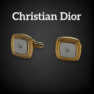 クリスチャンディオール(Christian Dior)のクリスチャンディオール カフスボタン トロッター グレー ゴールド 581(カフリンクス)