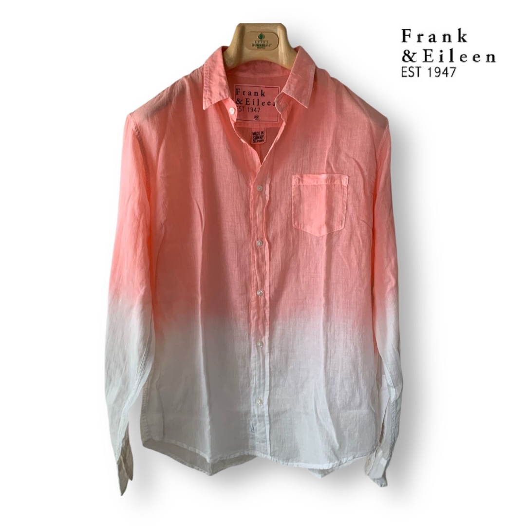 Frank&Eileen(フランクアンドアイリーン)のFrank&Eileen/LUKE/コットンガーゼ/グラデーションシャツ メンズのトップス(シャツ)の商品写真