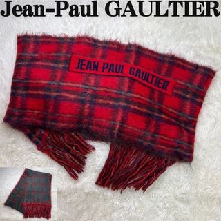 Jean-Paul GAULTIER - 希少♡316cm♡美品♡ジャンポール ゴルチエ モヘア チェック 大判 マフラー