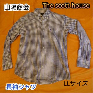 【古着美品】The scotch house 三陽商会 長袖シャツ チェック柄