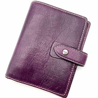 Filofax - ファイロファックス マルデン ミニ6 バインダー システム手帳 カバー パープル