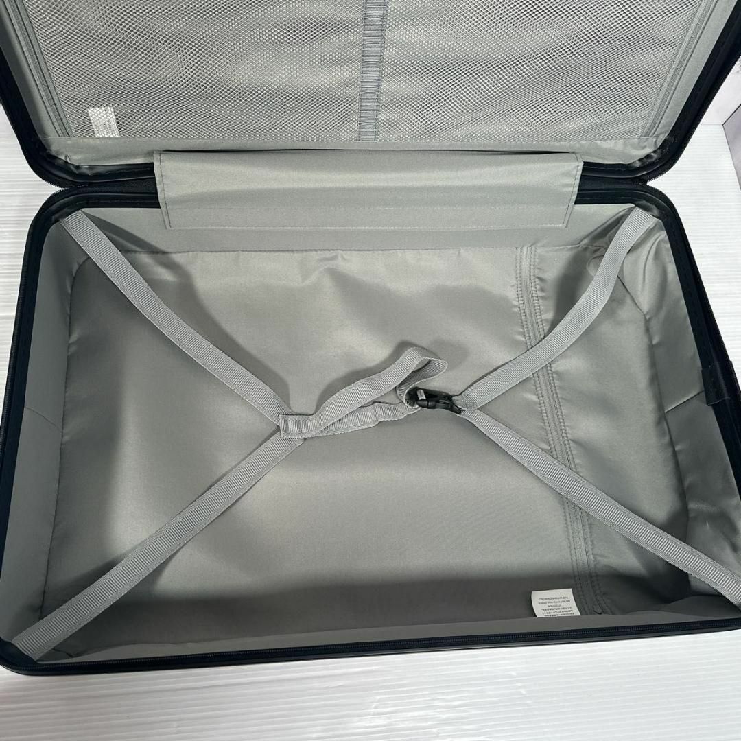 MUJI (無印良品)(ムジルシリョウヒン)の美品　最短即日発送　無印良品　キャリーバーの高さを自由に調節できるキャリーレッド レディースのバッグ(スーツケース/キャリーバッグ)の商品写真
