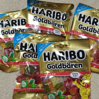 ハリボー(ハリボー)のHARIBO　ハリボーゴールドベア　80g 5袋(菓子/デザート)