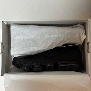 ナイキ(NIKE)のNIKE エアヴェイパーマックス フライニット Triple Noir(スニーカー)