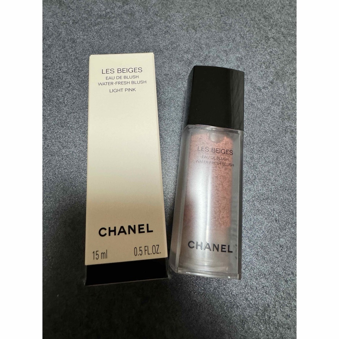 CHANEL(シャネル)の【ほぼ新品】CHANEL レ ベージュ オー ドゥ ブラッシュ ライトピンク コスメ/美容のベースメイク/化粧品(チーク)の商品写真