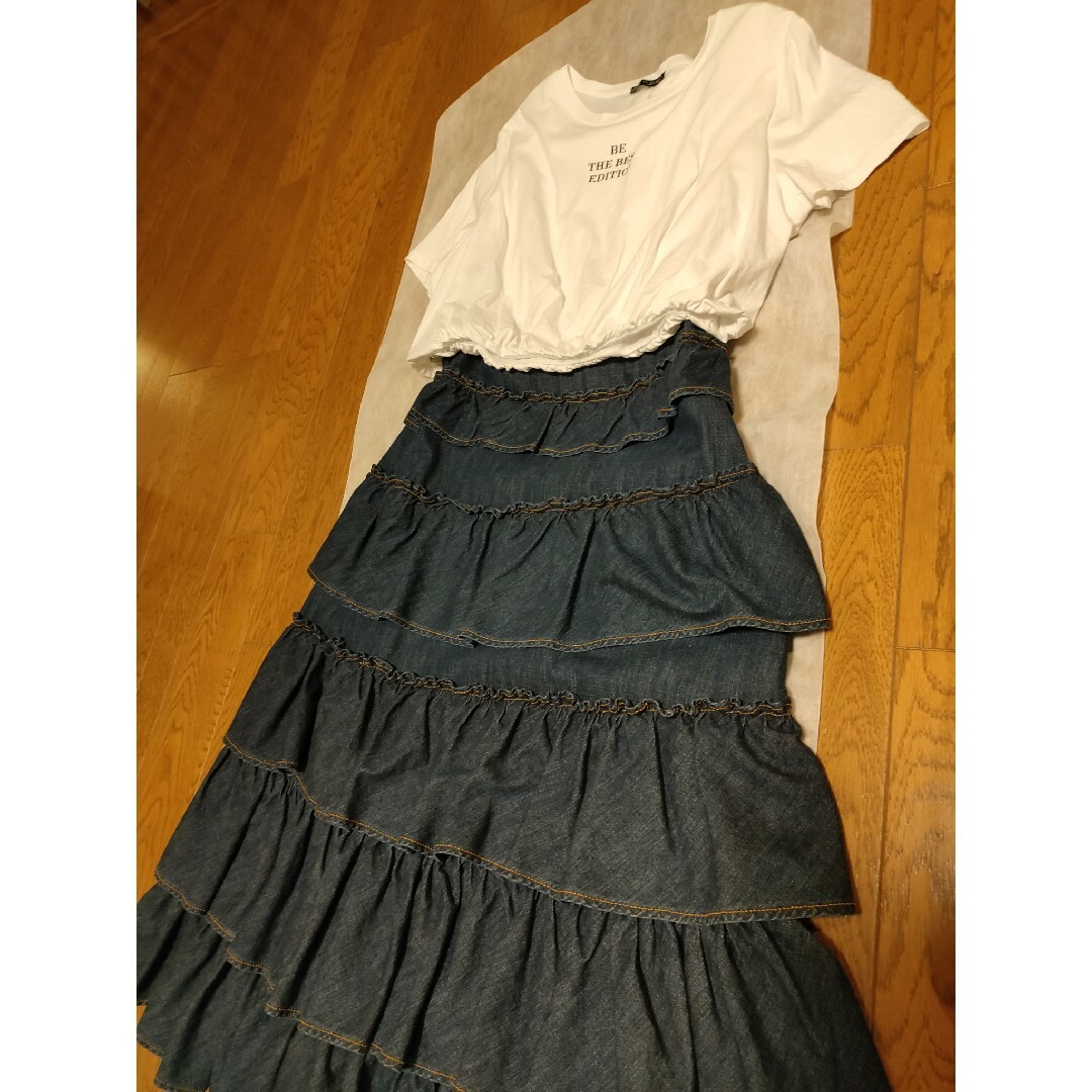 ZARA(ザラ)の（新品）ZARA Tシャツ レディースのトップス(シャツ/ブラウス(長袖/七分))の商品写真