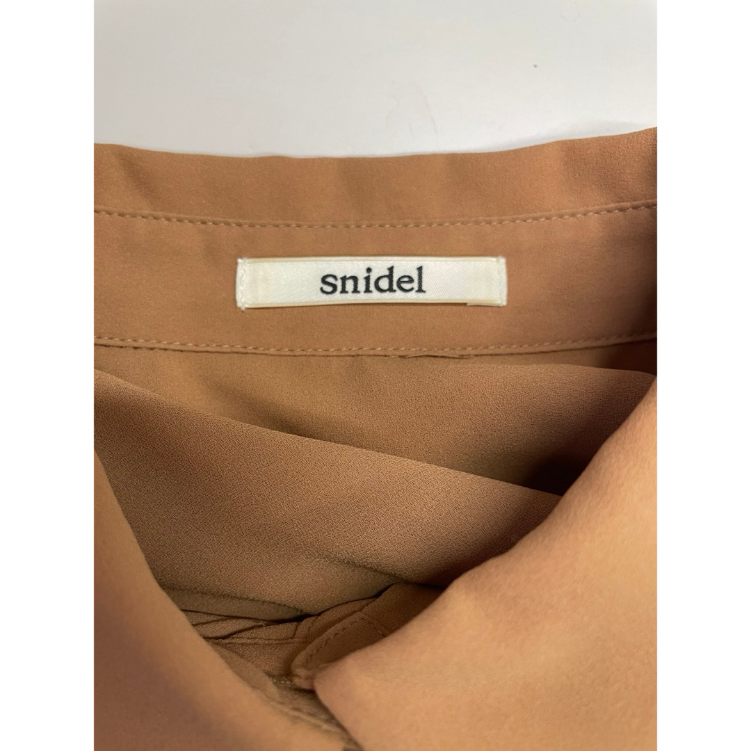 SNIDEL(スナイデル)のsnidel トレンチライクフレアワンピース レディースのワンピース(ミニワンピース)の商品写真