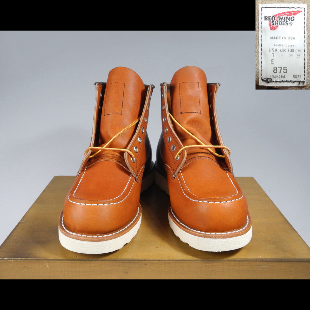 REDWING(レッドウィング)の875アイリッシュセッターオロレガシー8875 9106現行羽タグ犬刻印 メンズの靴/シューズ(ブーツ)の商品写真