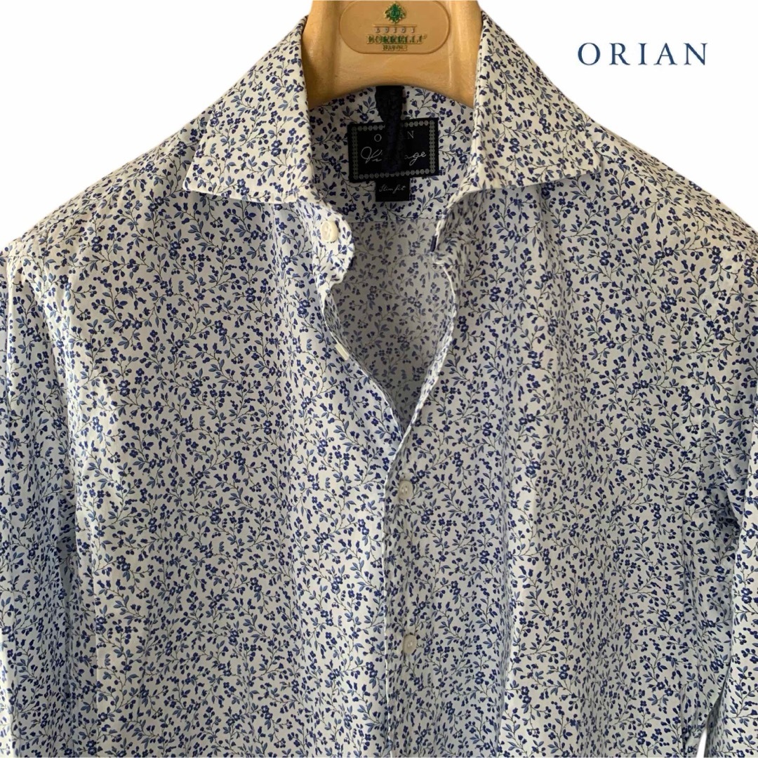 ORIAN(オリアン)のORIAN VINTAGE SLIM FIT/花柄/コットンシャツ メンズのトップス(シャツ)の商品写真