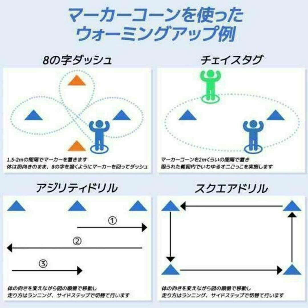 カラーコーン 12枚 イエロー マーカーコーン ディスクコーン サッカー 陸上 スポーツ/アウトドアのトレーニング/エクササイズ(トレーニング用品)の商品写真