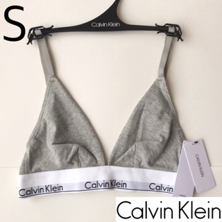 カルバンクライン(Calvin Klein)のレア 新品 USA カルバンクライン CK 下着 ブラ グレー S(ブラ)