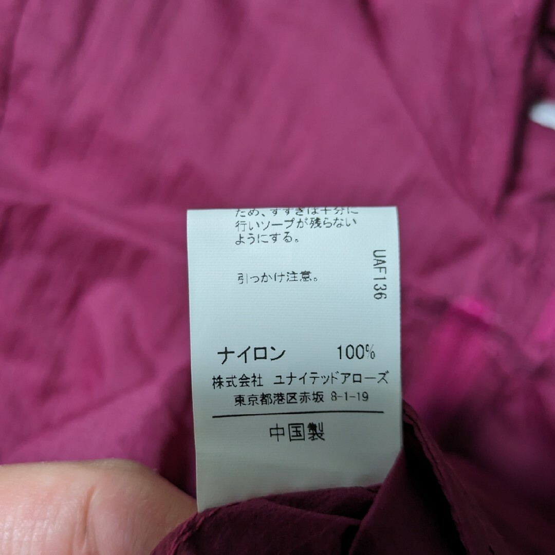 115.女の子　薄手ジャンパー　125 キッズ/ベビー/マタニティのキッズ服女の子用(90cm~)(ジャケット/上着)の商品写真