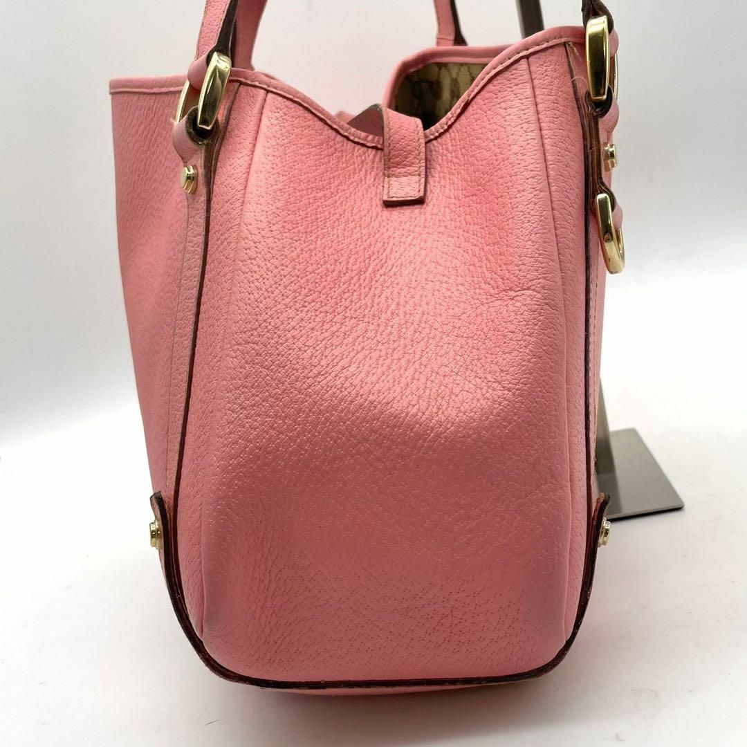 Gucci(グッチ)のグッチ トートバッグ アビー レザー GG柄 ハンドバッグ 日本限定 ピンク レディースのバッグ(トートバッグ)の商品写真