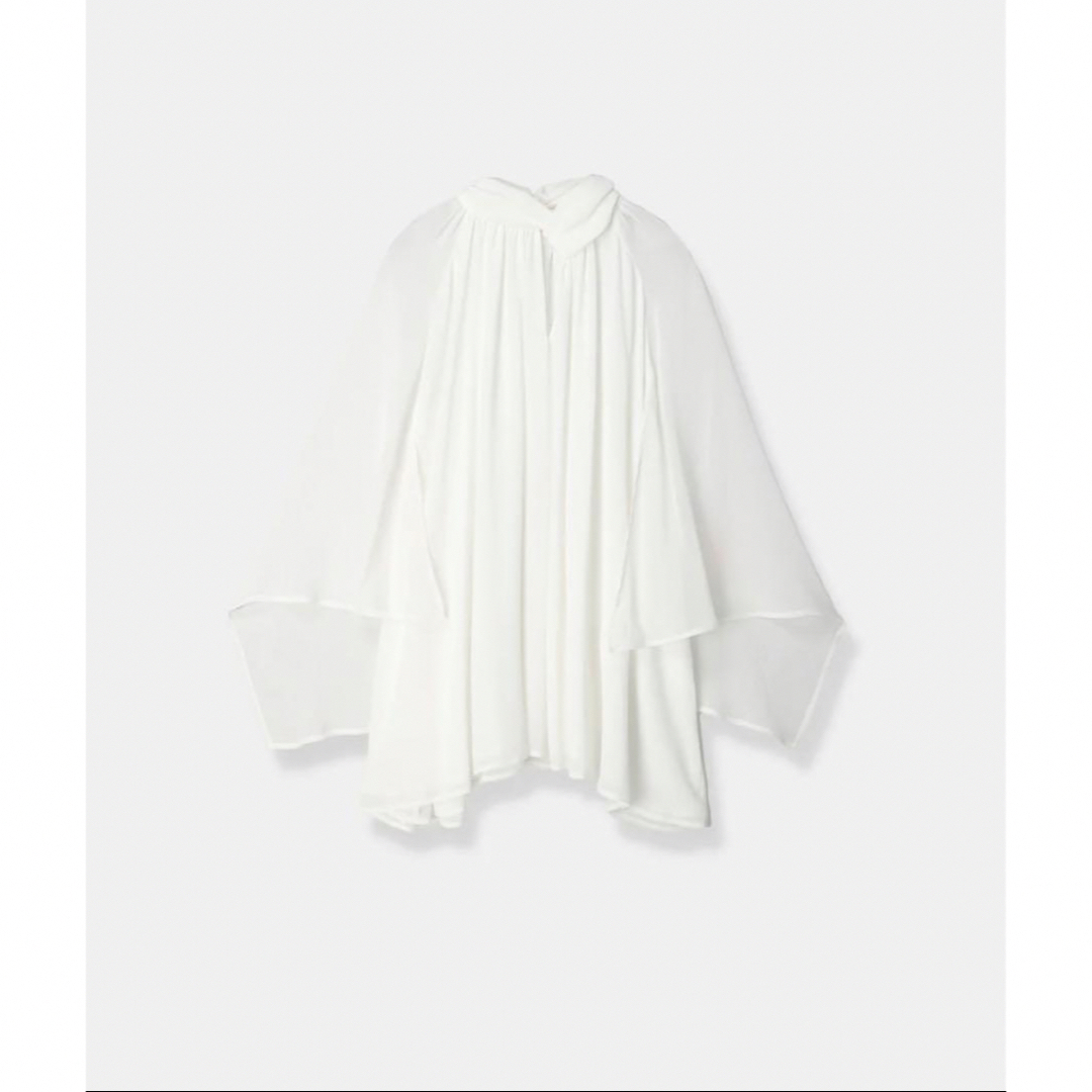 ánuans(アニュアンス)のlaubeblanc Cape sleeve Chiffon Blouse レディースのトップス(シャツ/ブラウス(長袖/七分))の商品写真