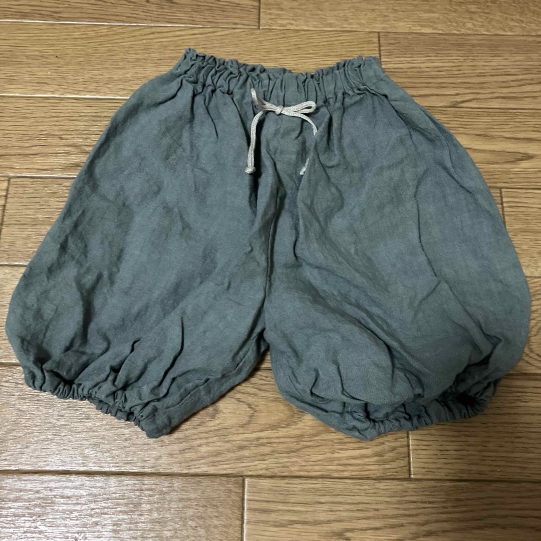 あたう洋裁店　かぼちゃパンツ　110㎝ キッズ/ベビー/マタニティのキッズ服男の子用(90cm~)(パンツ/スパッツ)の商品写真