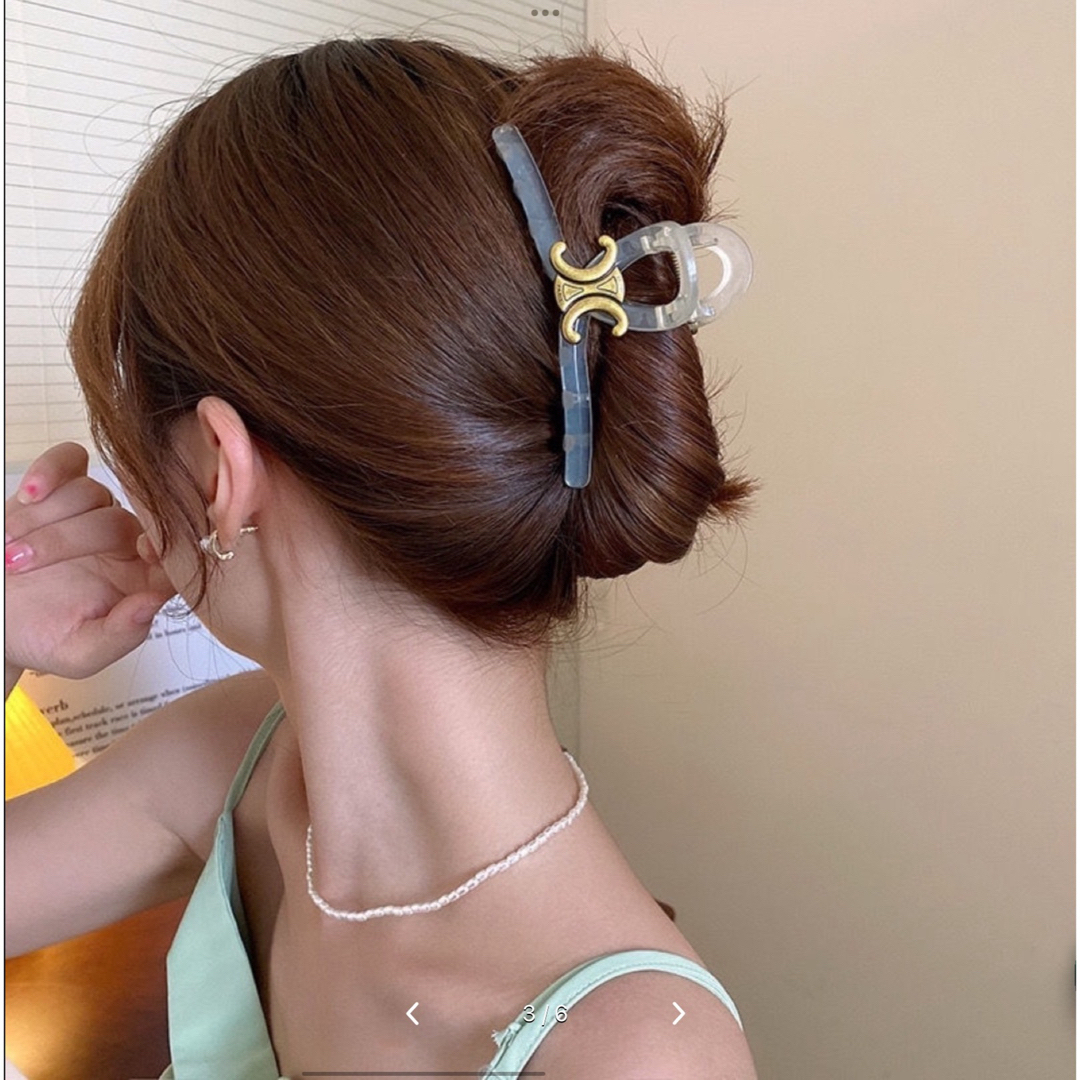 激安　バンスクリップ　バレッタ　髪留め　髪飾り　ヘアアクセサリー レディースのヘアアクセサリー(バレッタ/ヘアクリップ)の商品写真