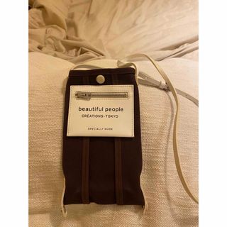 ビューティフルピープル(beautiful people)のLining Logo Pocketdocument Case(ショルダーバッグ)