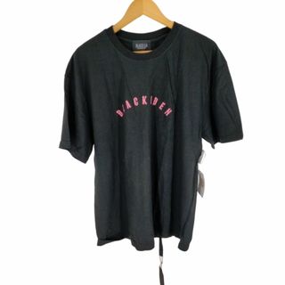 USED古着(ユーズドフルギ) BLACK I.D プリント半袖Tシャツ メンズ(Tシャツ/カットソー(半袖/袖なし))