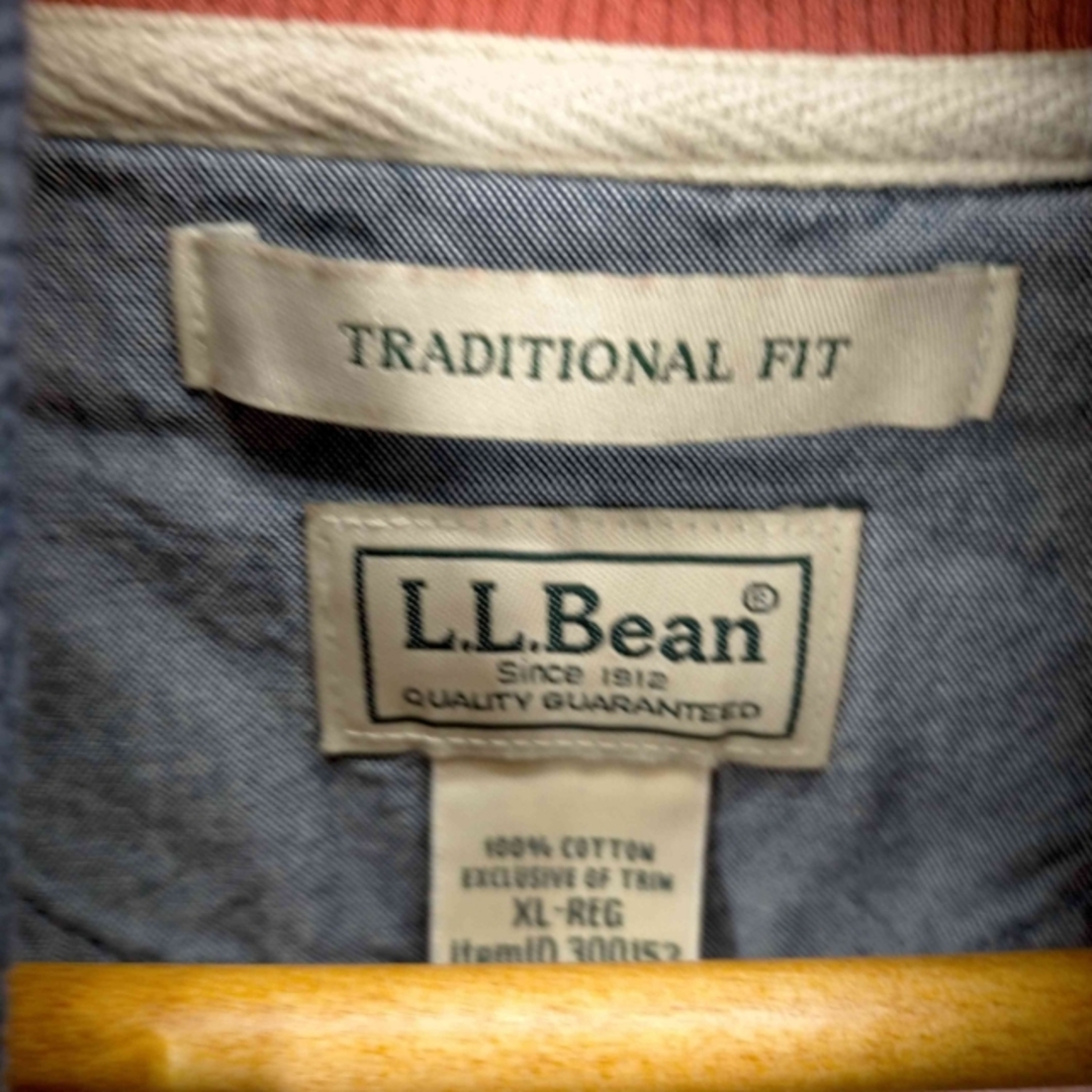 L.L.Bean(エルエルビーン)のL.L.Bean(エルエルビーン) ハーフジップ鹿の子地カットソー メンズ メンズのトップス(Tシャツ/カットソー(七分/長袖))の商品写真